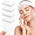 Disposable Headbands for Spa & Facials – 48pcs White Headbands for Women – by BESTCHOICEFORYOU%EF%BC%81