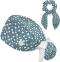 Scrub Caps Women Nursing Hats Floral Flowers by FQURFHY