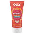 OLLY Bright Body Scrub with Ginseng, Caffeine & Vitamin C– Nourishing Cleanser by OLLY