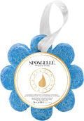 Spongellé Freesia Pear Wild Flower Bath Sponge | Built-in Body Wash & Body by Spongell%C3%A9