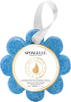 Spongellé Freesia Pear Wild Flower Bath Sponge | Built-in Body Wash & Body by Spongell%C3%A9
