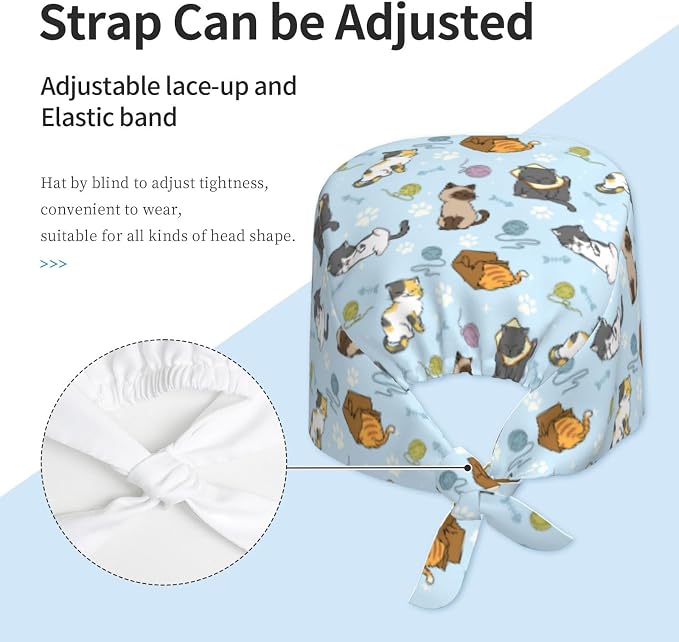 Adjustable Working Cap with Sweatband - Image 4