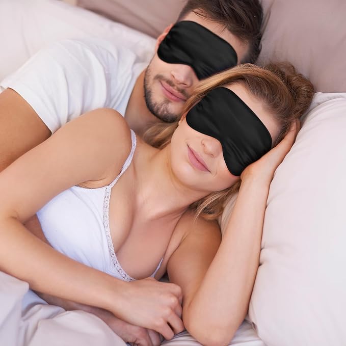Silk Sleep Masks, 6 Pack Eye Masks - Image 5