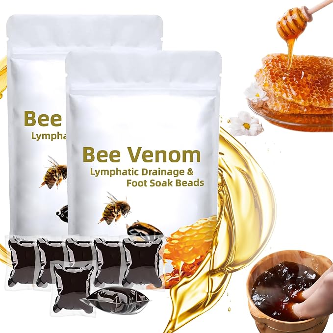 Bee Venom Foot Soak Beads, L-ymphatic Drainage & Foot Soak Beads by Unknown