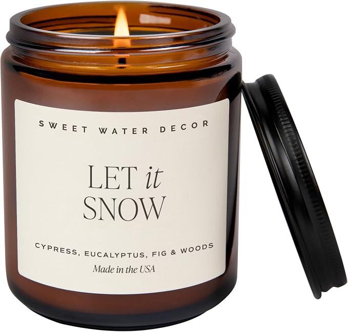 Sweet Water Decor Let it Snow Christmas Scented Candles - Image 7