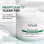 ANUA Heartleaf 77 Toner Pad 70 Sheets, PHA Dead Skin Care Low pH - Image 3