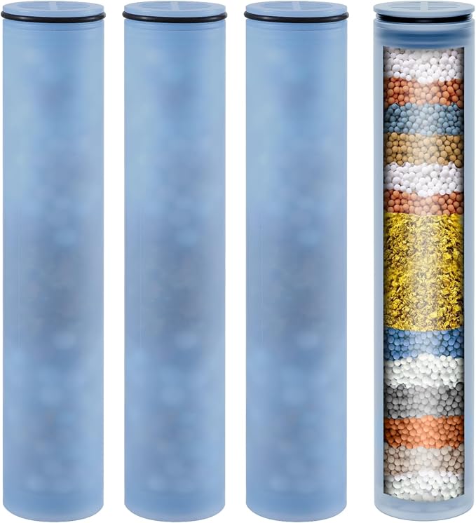 FanpBow 4 Pack Shower Head Filter Replacement Cartridge Compatible by FanpBow