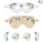 LEOSTEP 4 PCS Cooling Eye Mask Set by MoreYoungerMoreHealthier