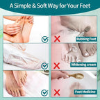 5 Pack Moisturizing Foot Mask, Hydrating Foot Masks - Image 6