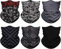 Venswell Neck Gaiter Face Mask Men Women, Seamless Bandana Rave Face Cover by Venswell