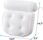 AEROiVi Luxury Bath Pillows for Tub，Bath Pillow Bathtub Pillows for Head and - Image 6