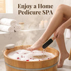 2-Piece Foot File and Pumice Stone Set, Wooden Callus Remover - Image 7