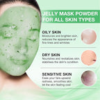 Jelly Mask for Facials Professional, Hydrating & Moisturizing Peel-Off Natural - Image 2