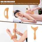 KintKita Wood Therapy Massage Tool 6 in 1, Lymphatic Drainage Massager - Image 6