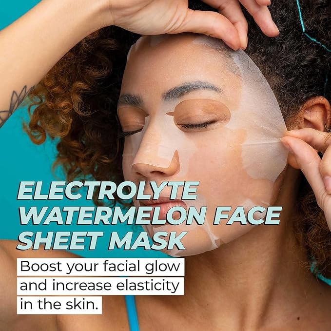 Vitamasques Hydrating Face Masks Electrolyte Watermelon - Image 2