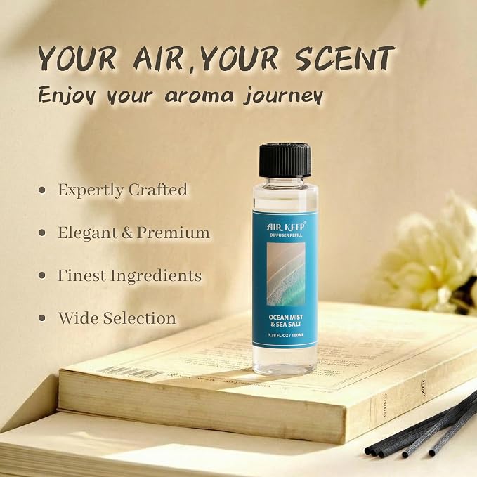 Airkeep Reed Diffuser Set, 1.69 fl oz - Image 2
