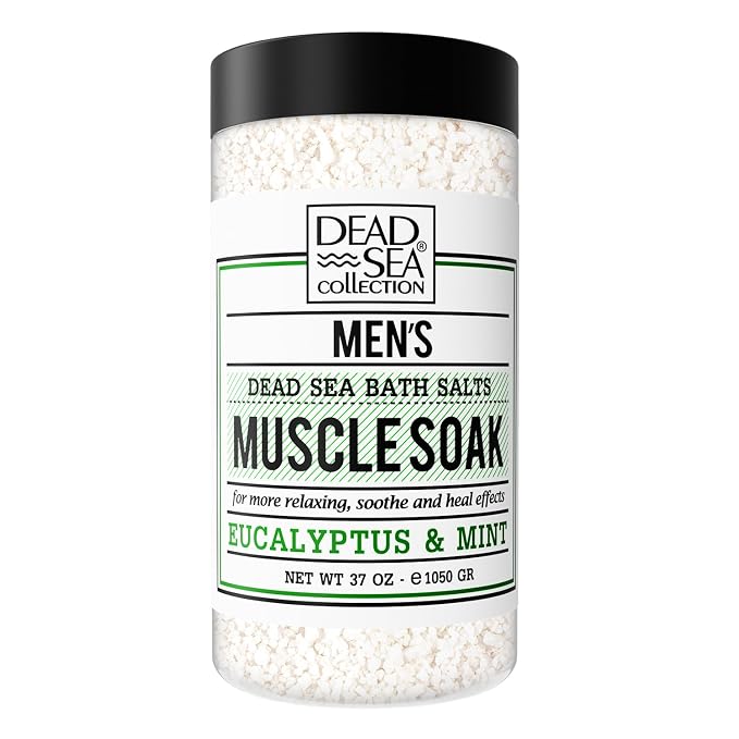 Dead Sea Collection Bath Salts for Men by DeadSeaCollection