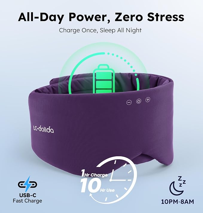 Luxury Bluetooth 5.4 Sleep Mask - Image 5