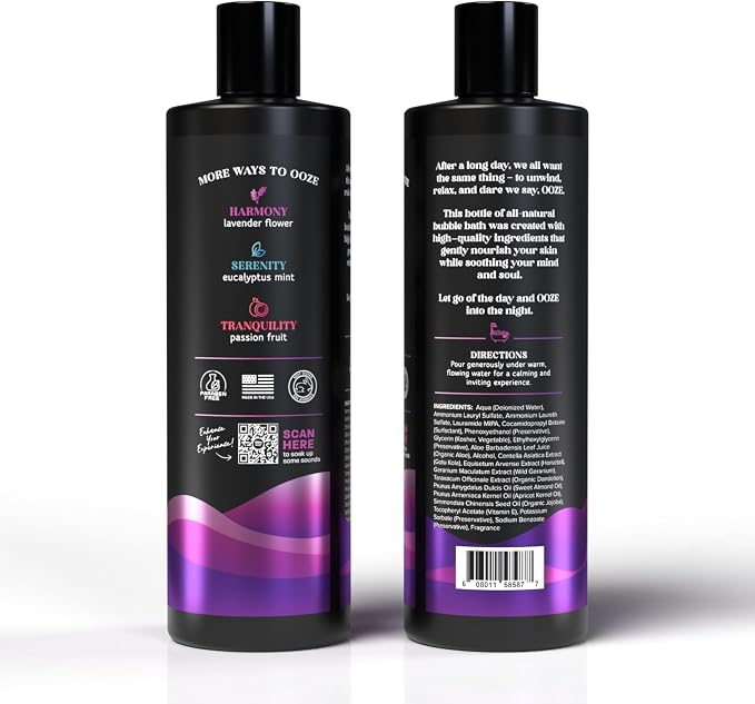OOZE Lavender Bubble Bath for Women - Image 8