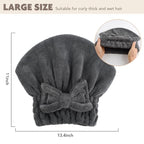 SUNLAND Large Microfiber Hair Drying Caps - Image 5