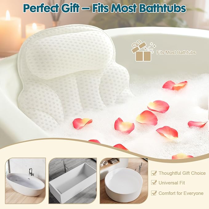 Bath Pillows for Tub – Bathtub Pillow - Image 7