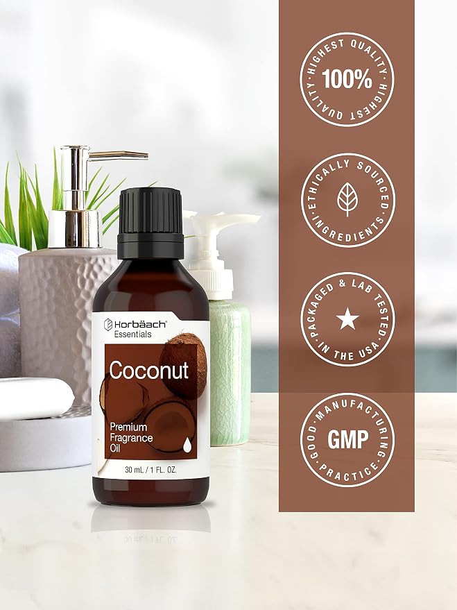 Horbäach Coconut Fragrance Oil | 1 fl oz | Premium Grade | - Image 5