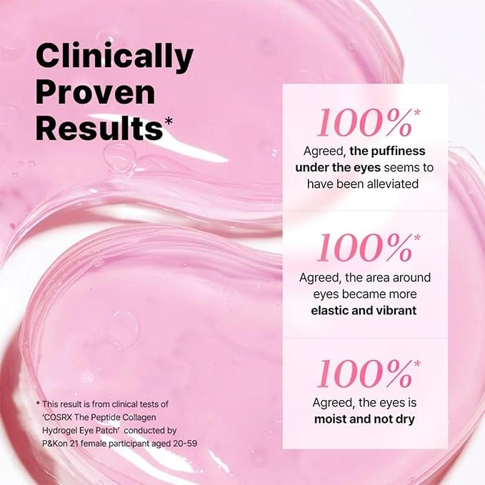 Protein Hydrogel Under Eye Patches, 60 Pairs - Image 3