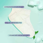 Spa Life Men's Cooling Mint Foot Repair Balm and Moisturizing Socks Set - Image 6