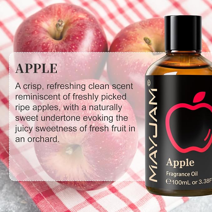 MAYJAM 100ML/3.38FL.OZ Apple Fragrance Oils - Image 3