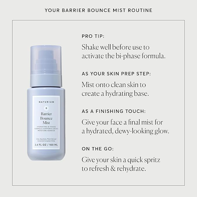 Naturium Barrier Bounce Mist, Hydrating Skincare - Image 6