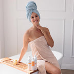 Curly Girl Microfiber Hair Towel Wrap - Image 5