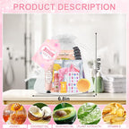 144 Pcs Spa Party Decorations for Girls, Spa Birthday Party Supplies Include - Image 8