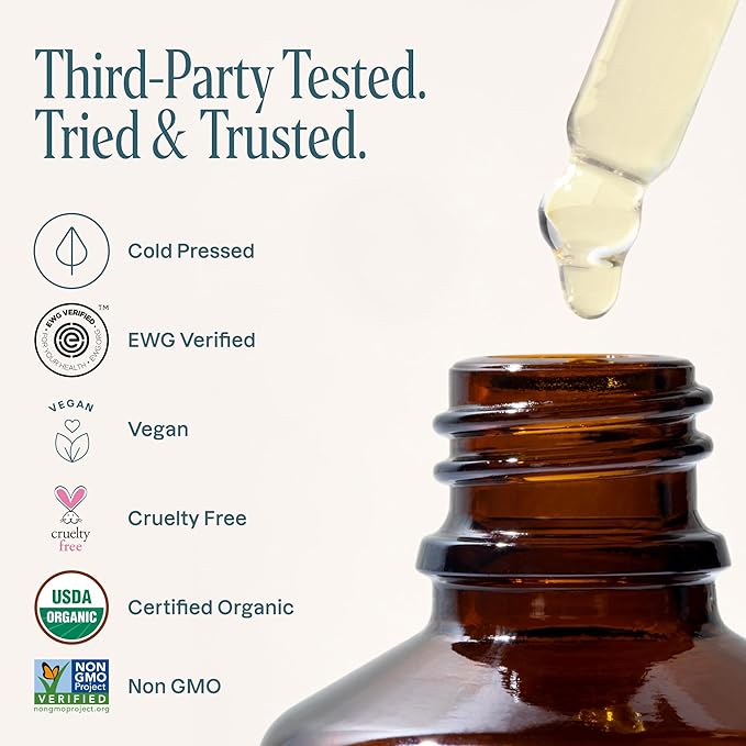 Cliganic Organic Peppermint Essential Oil, 1oz - Image 3