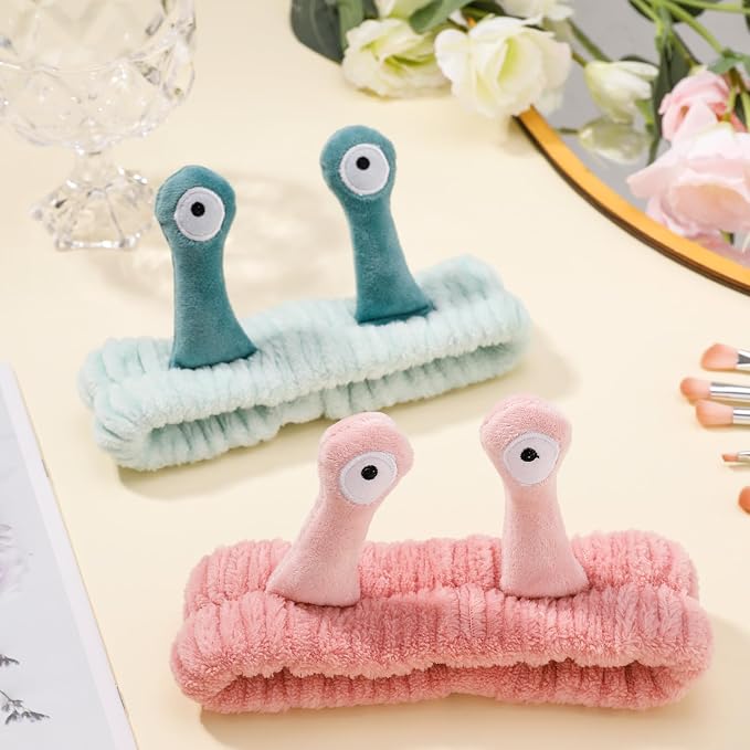 DragonflyDreams Cute Cartoon Snail Headbands, 2 Pack - Image 6