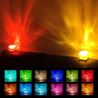 Ocean Wave Projector Light, 16 Color Rechargeable Ocean Lamp, - Image 4