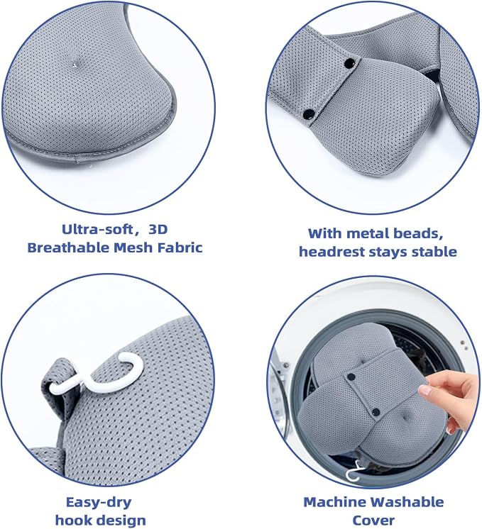 2-Pack Pillow for Hot Tub, and Chaise Lounge - Image 5