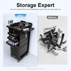 Beauty Rolling Trolley Cart Equipment Mobile Salon Spa Service Cart - Image 7