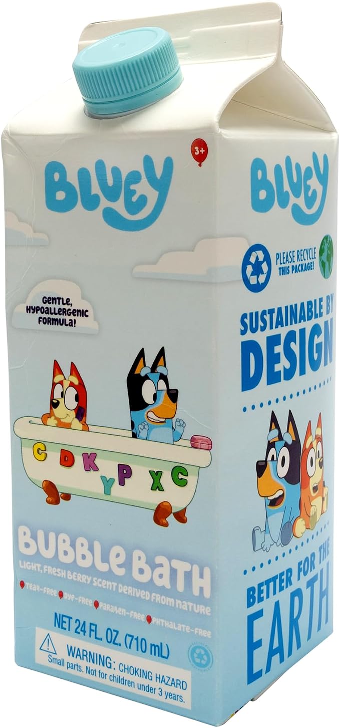 Bluey Bubble Bath for Toddlers and Kids 3+, Fresh Berry Scent, Tear Free | Dye - Image 4