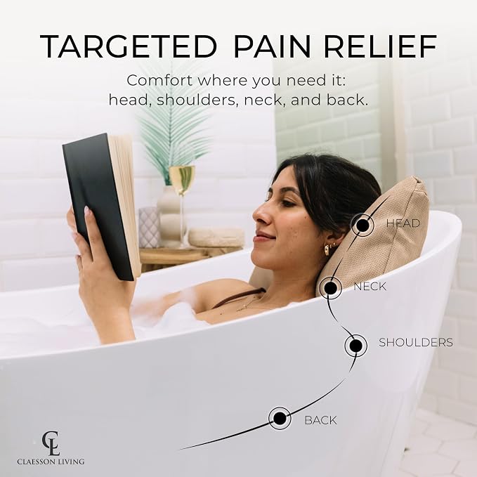 Luxury Bath Pillow for Tub - Image 2
