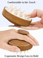 HEETA Scalp Massager Hair Growth, Soft Silicone Scalp Scrubber Shampoo Brush - Image 5