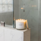 Lavender & Bergamot 3 Wick Scented Candle - Image 7
