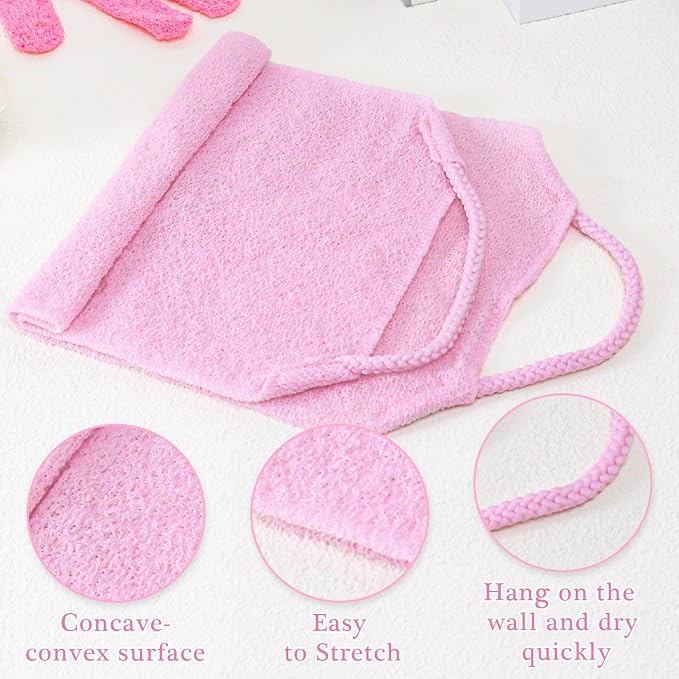 4Pcs Exfoliating Back Scrubber - Image 4