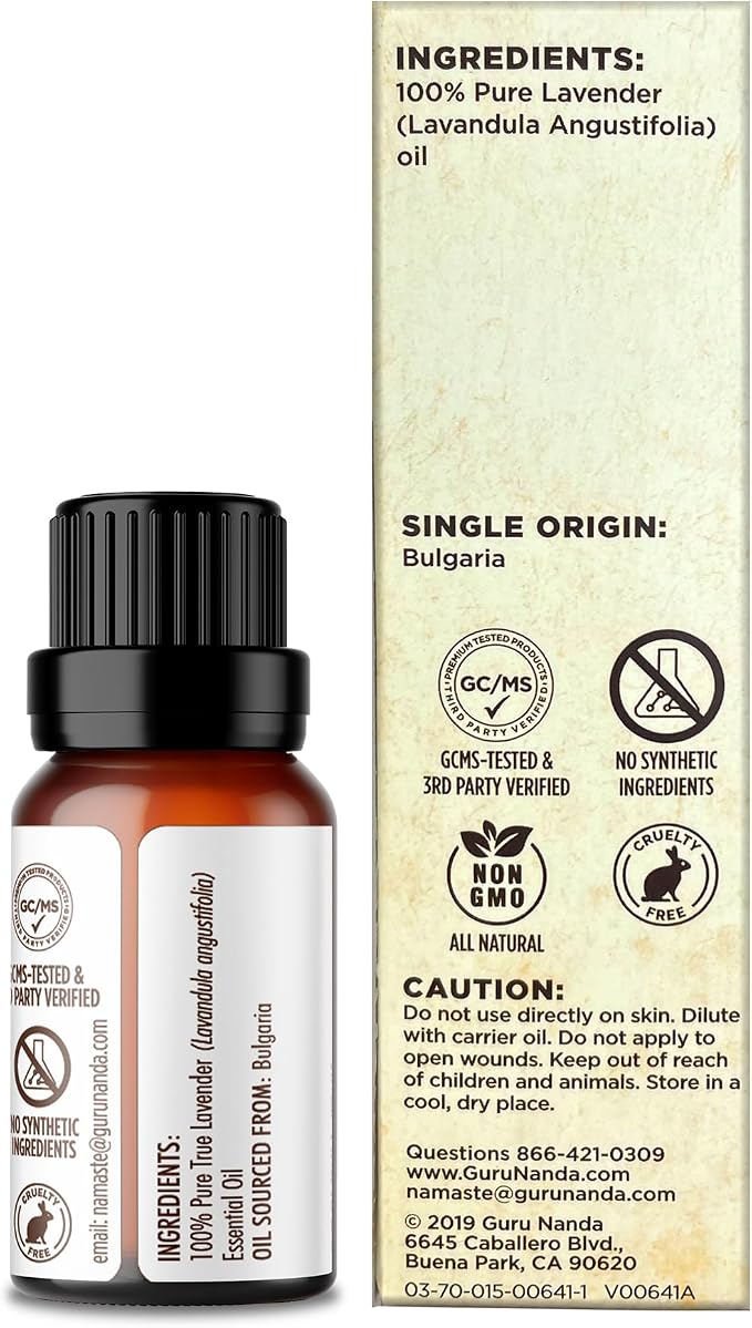 GuruNanda Lavender Essential Oil - Image 6