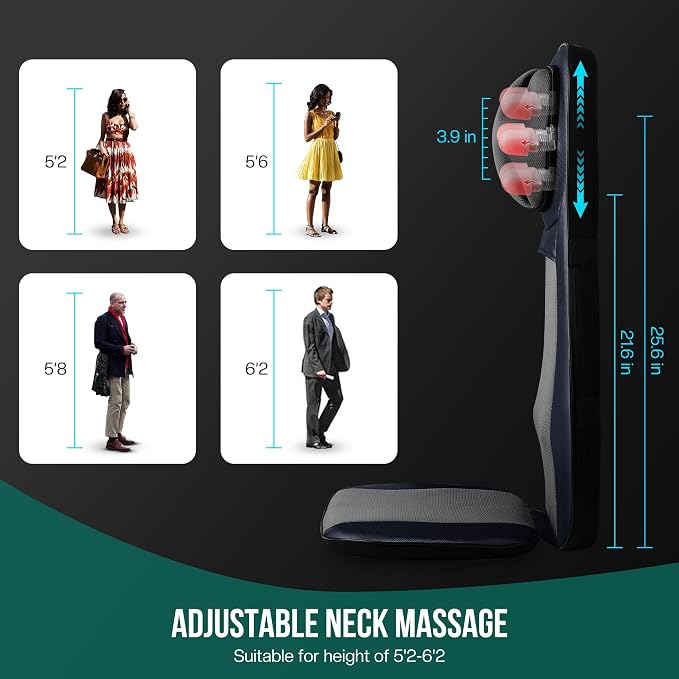 Snailax Shiatsu Neck Back Massager - Image 5