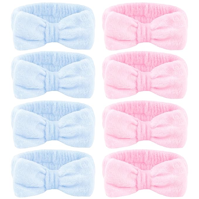 Ondder Spa Headbands for Women, Bow Makeup Skincare Headbands for Washing Face by Ondder