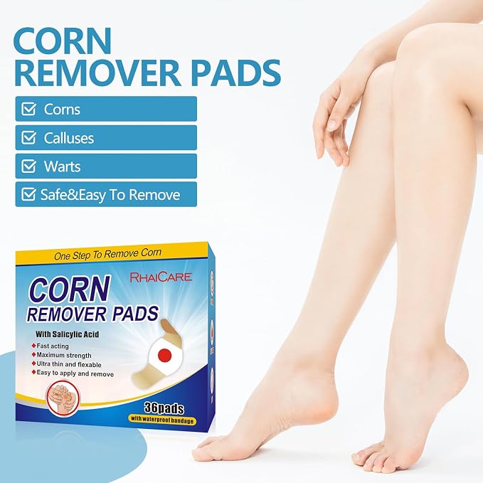 Corn removers for Toes feet Bottom of Foot Corn Remover, Corn Pads Callus - Image 4