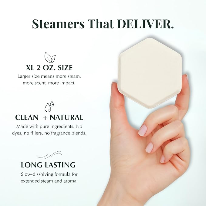 Eucalyptus Shower Steamers Aromatherapy, Vapor Shower Tablets - Image 4