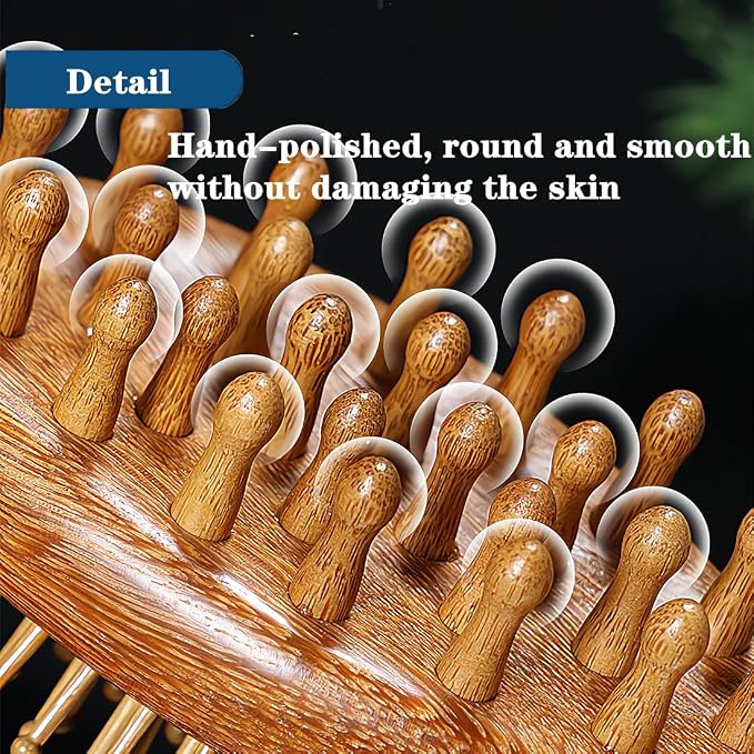 Scalp Massager Hair Growth Brush, Head Massager Scalp Stress Relax Dandruff Comb - Image 6