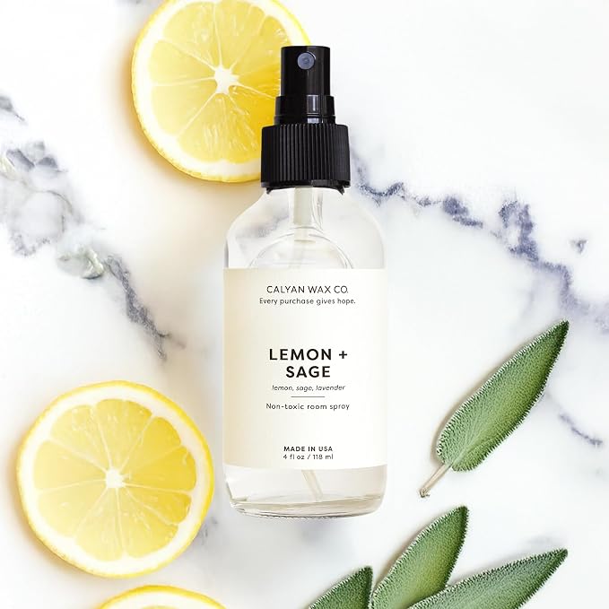 Calyan Wax Co. Lemon & Sage Room Spray - Image 4