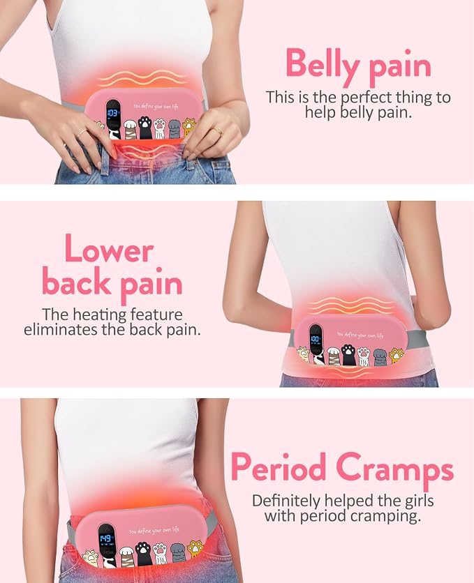 Portable Heating Pad for Period Cramps: Menstrual Heating Pad - Image 4